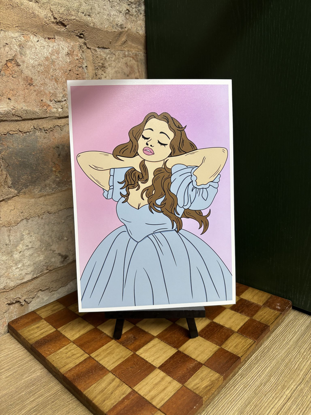 Ballgown A5 Print