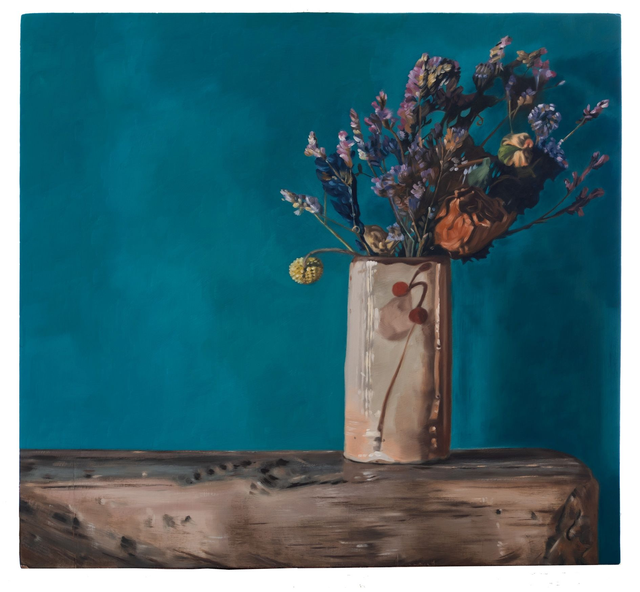 Limited Edition Fine Art Giclee Print - Vase with Dried Flowers
