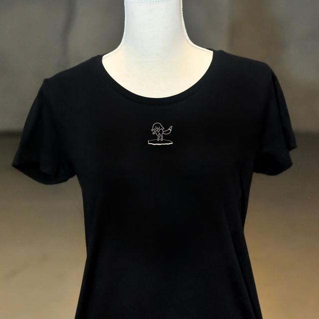 Damen T-Shirt kurzarm mit Fox On Ice Logo