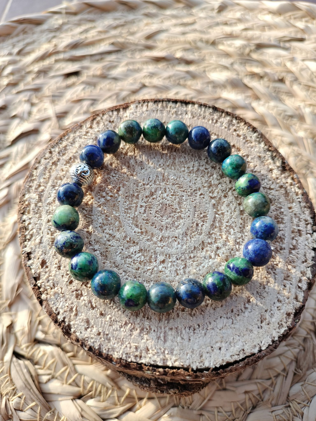 Bracelet Azurite Malachite
