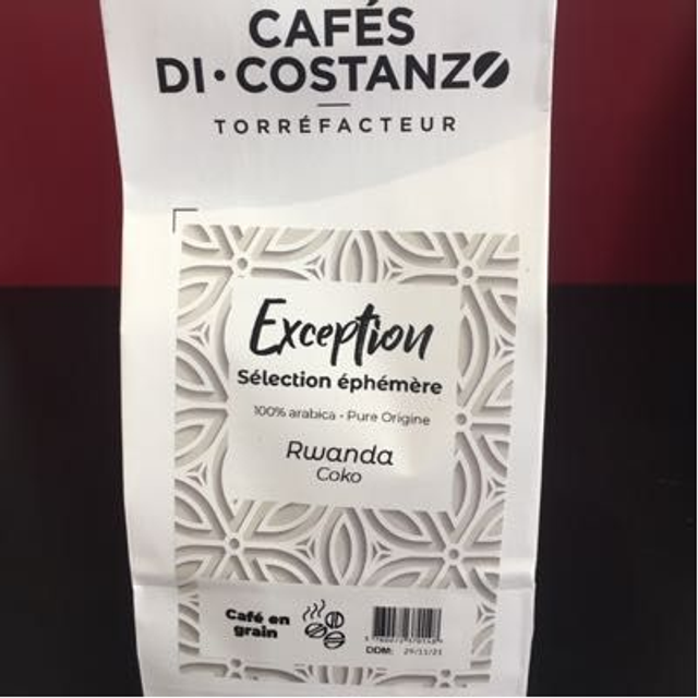 CAFÉ EN GRAIN D'EXCEPTION ÉPHÉMÈRE
