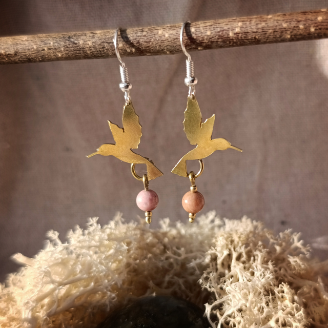 GRIGRIS - Boucles d'oreilles "Coaticule"