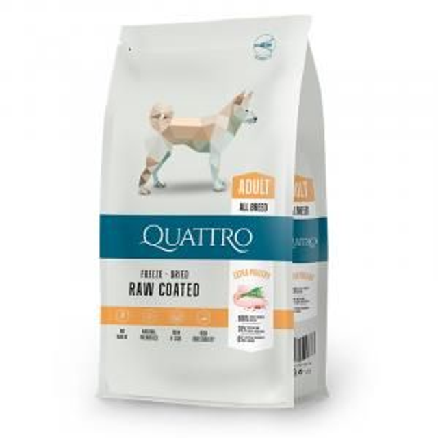 12 kg Quattro Dog Adult Poultry All Breed
