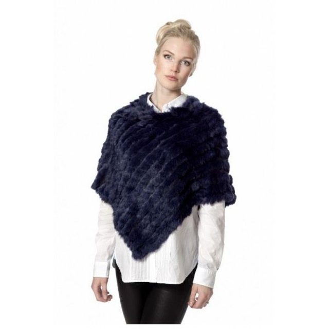 turkisponcho navy blue yksi koko