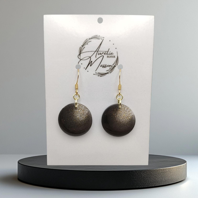 Boucles d'oreilles "Immortelle"