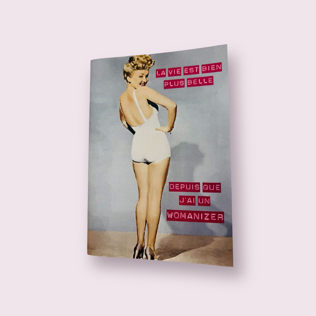 Petit carnet La vie est plus belle depuis que j&#039;ai un Womanizer