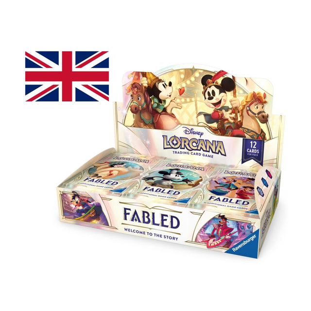 Disney Lorcana Fabled Booster Box 