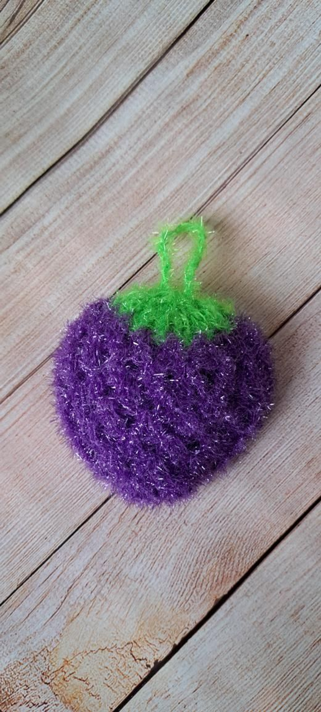 Fleur de douche exfoliante et moussante. Fraise