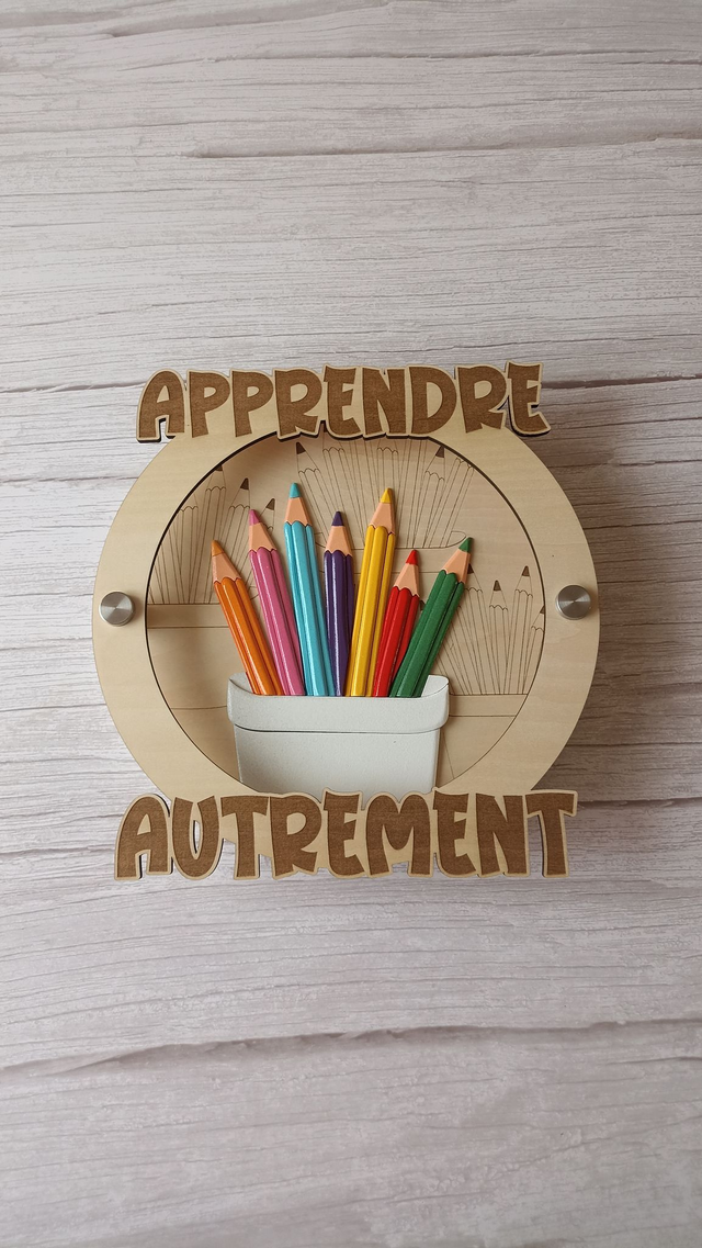 MESSAGE CRÉACTIF - Kit -POT de CRAYONS V2