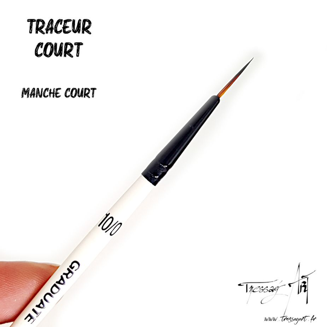 DALER ROWNEY - PINCEAU COURT UNITE - TRACEUR COURT n°10/0 - CA074