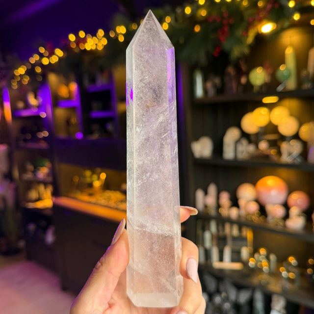 Clear Quartz Tower R53F8