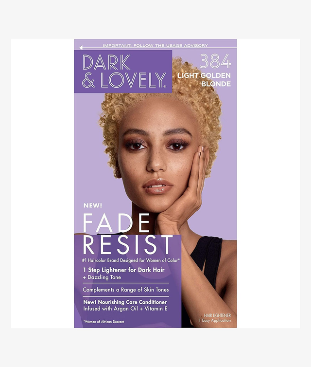  Dark &amp; Lovely Color #384 Light Golden Blonde