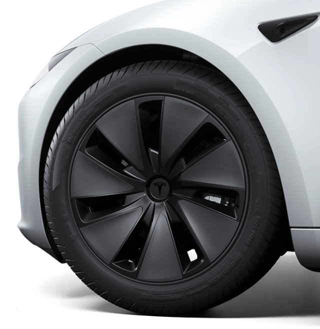 POISTOTUOTE: Alkuperäiset ajamattomat Tesla Model 3:n 18” Photon vanteet