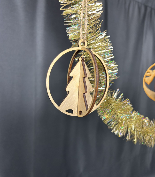 Ornement de Sapin - 3D - Sapin