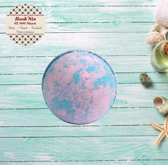 Bombe de bain 180gr " Souvenirs d'enfance ( Talc pour bébé ) "