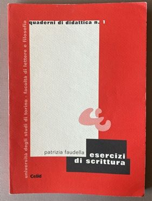 Esercizi di Scrittura - Quaderni di Didattica n. 1