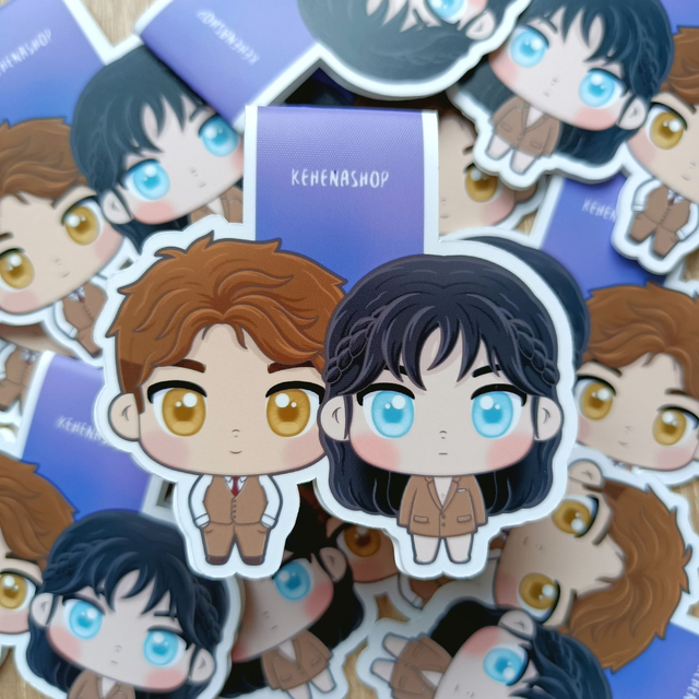 Rosa sin espinas - Blair &amp; Lu - Marcapáginas/Bookmarks