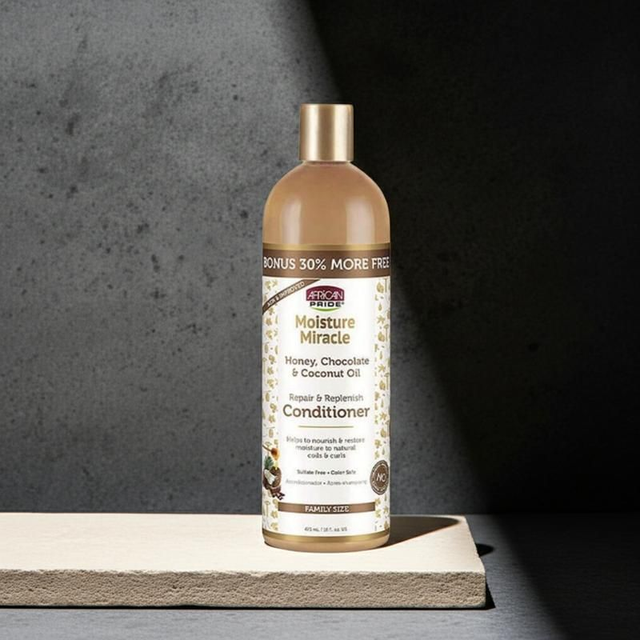 African Pride Moisture Miracle Honey Chocolate & Coconut Oil Conditioner – 475ML