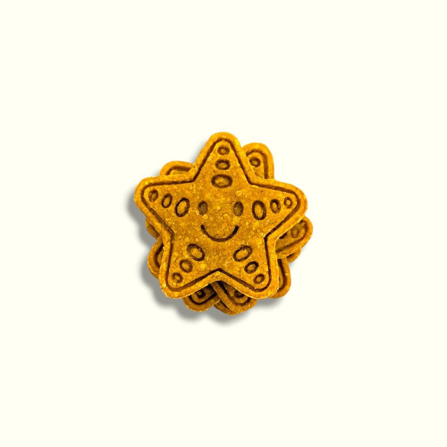 4 Star Fish Dog Cookies