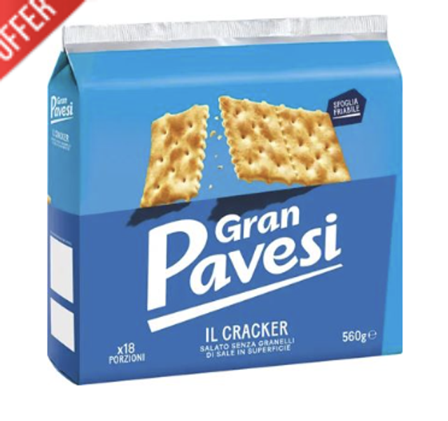 Gran Pavesi - Sós cracker 500g