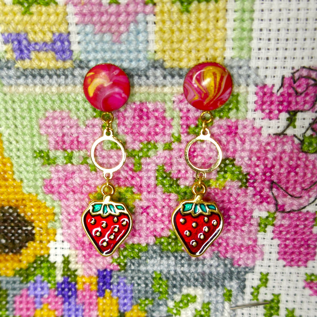 Boucles d'oreilles Gourmandine