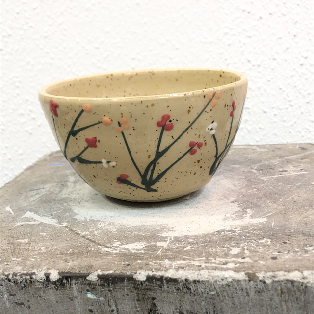 “Grøftekant” skål Ø12af Inge Stendys 