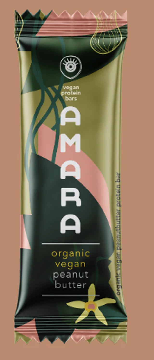 Amara : Vegan Protein Bar Peanut Butter