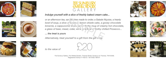 Sunbury Gallery Gift Card £20