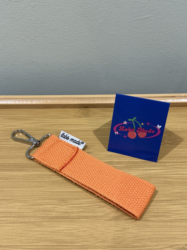 LABÖMADE Personalised Keyring - Orange