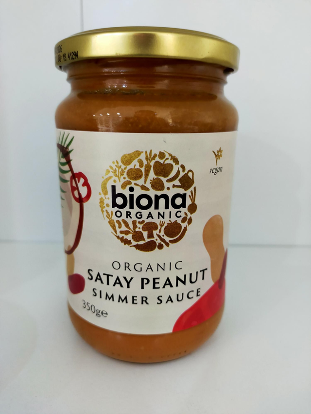 Biona Organic Satay Peanut Sauce 350g 62664