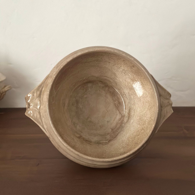 la grande soupière patinée, Société de Céramique Maestricht, Terre de fer