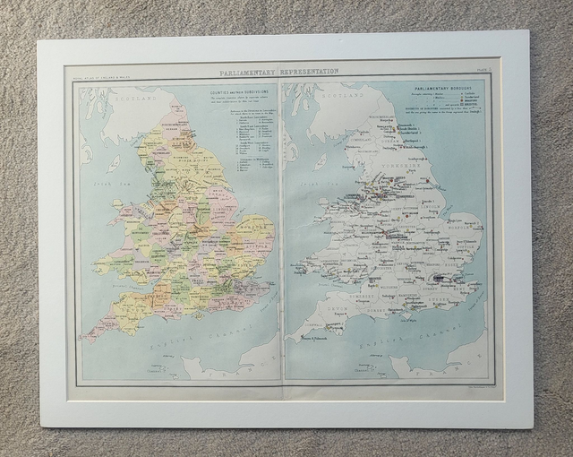 England &amp; Wales - Parliamentary Representation