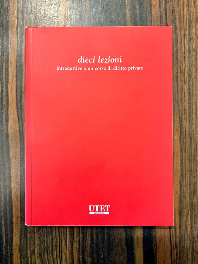 AA.VV. - Dieci lezioni introduttive a un corso di diritto privato (Utet Giuridica, 2009)