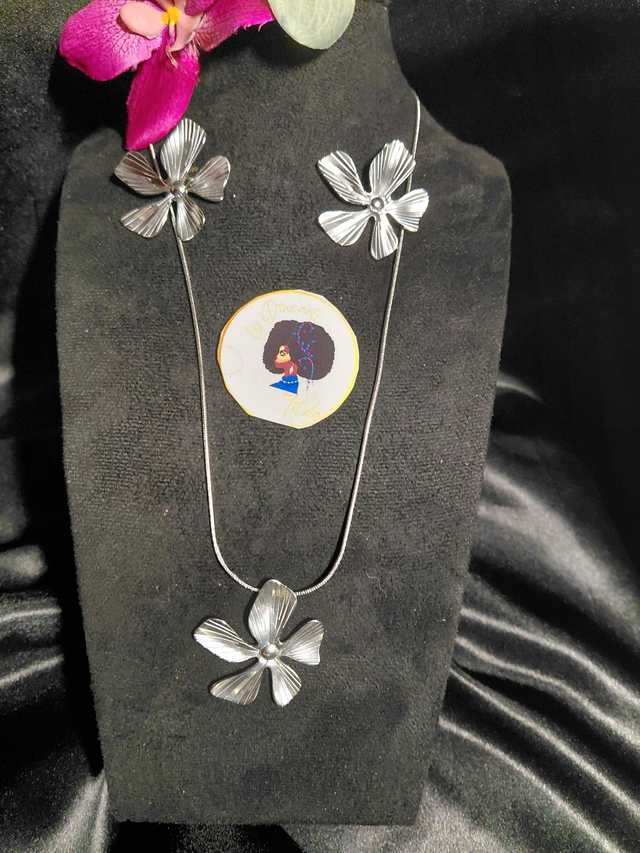 Parure Vanilla Argenté 