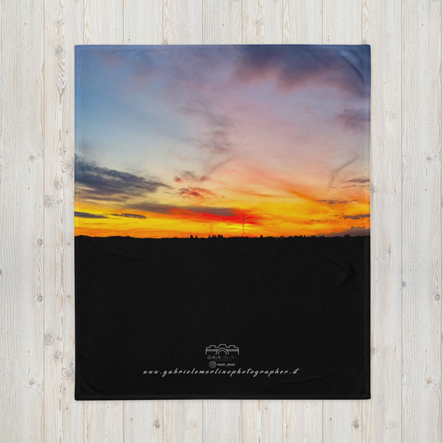  Coperta sunset peace 