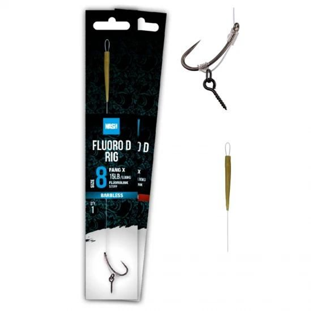 Nash Fluorocarbon D-Rig Barbless