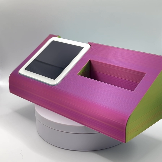 Sumup air display holder with a business card slot