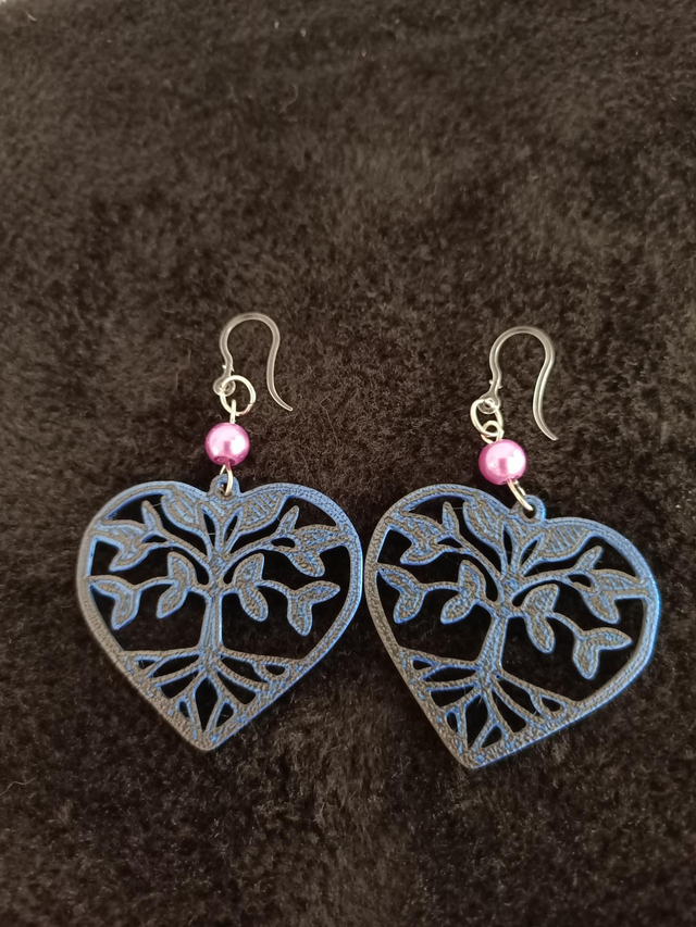 Boucles d&#039;oreilles Arbre de vie 