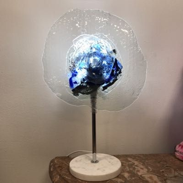 Lampe Bleu