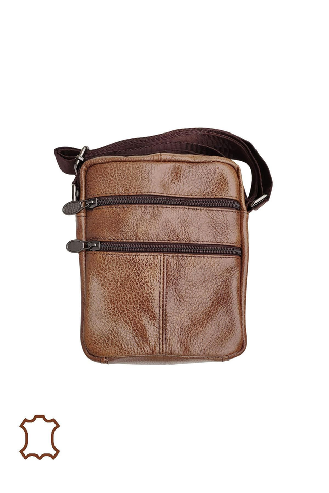 Sacoche bandoulière avec poignée noire