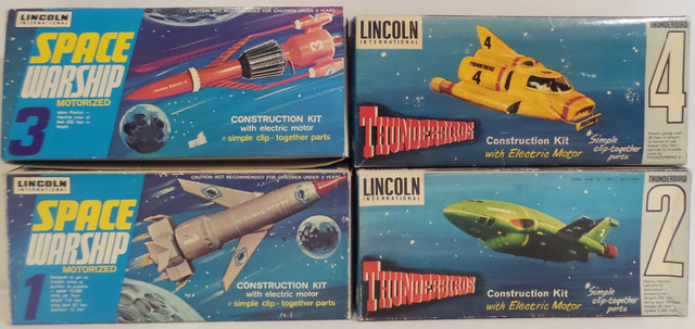 Thunderbird 1,2,3 &amp; 4 kits