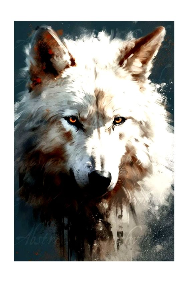 Wolves Animals Art Print