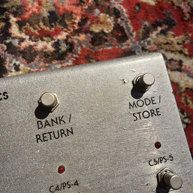 RARE Custom Audio Electronics RS 10 (Mark II) MIDI Foot Controller (Trusted by Steve Lukather, Steve Vai, Tom Delonge, Peter Frampton, ...)