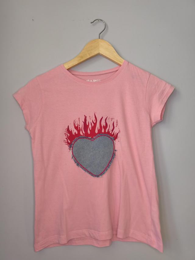 Coeur de flammes - Taille XXXS