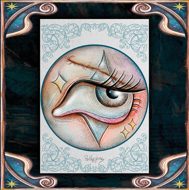 Œil circus - Un tas d'beaux yeux - Print A4/A3