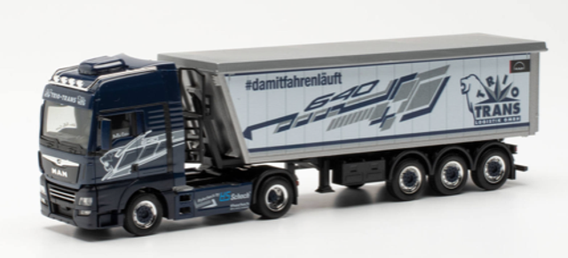 MAN TGX XXL Stöffelliner-Sattelzug „Trio-Trans“ Herpa 1:87