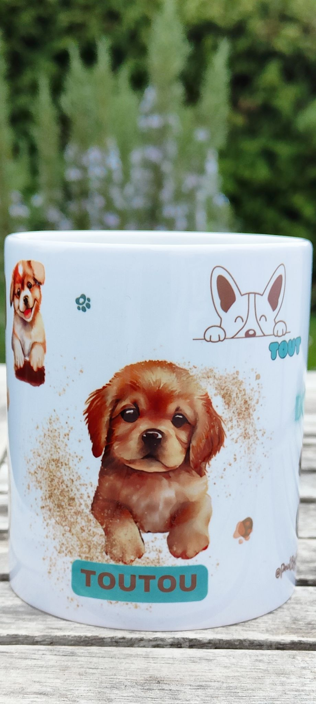 Tasse &quot;Mon toutou tout doux&quot; - Print by Henry
