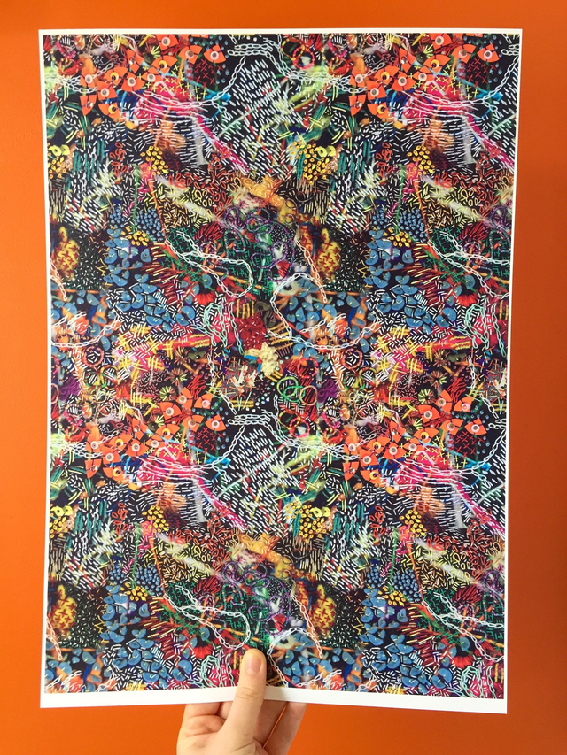 Doodle Stitch Print (edition of 8)