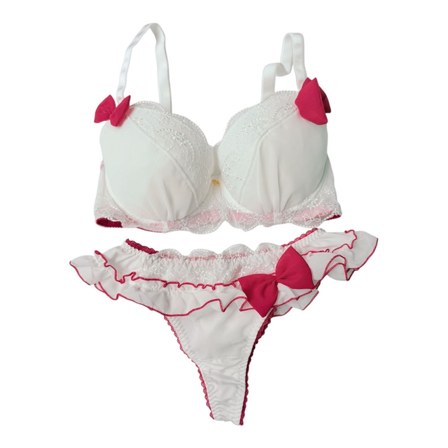 Hello Kitty inspired Japanese Bra + Underwear Set UK 32DD