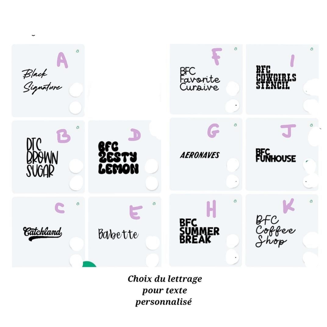 Choix dessin ou message 